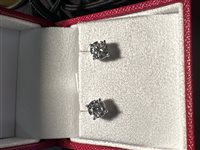 Orecchini Gioielleria Dossena  Donna in Oro bianco Diamante OROR-70-253